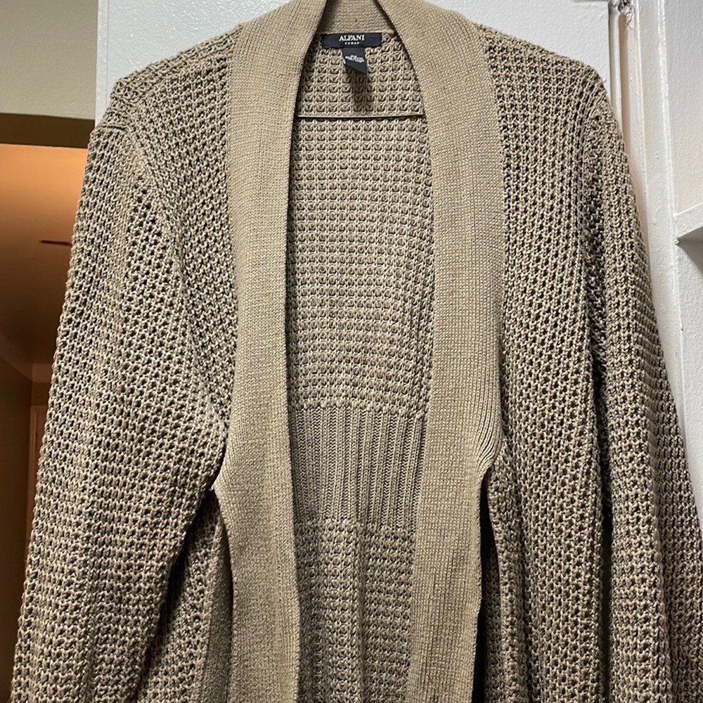 Alfani women brown sweater size 2x
